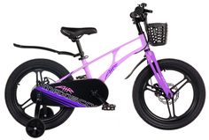 Maxiscoo Детский велосипед Maxiscoo Air Pro 18" (2024), фиолетовый