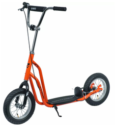 Novatrack Самокат Novatrack Stamp N1 12" (2021), оранжевый