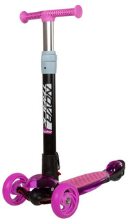 Novatrack Самокат Novatrack Rainbow С 120 Prot (2024), фиолетовый, чёрный