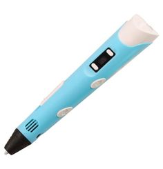 3D ручка 3D Pen поколение с дисплеем голубая Noname