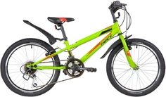 Novatrack Детский велосипед Novatrack Racer 12 sp. 20" (2020), зеленый