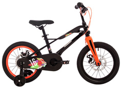 Novatrack Детский велосипед Novatrack Lynx 16" (2024), чёрный