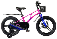 Maxiscoo Детский велосипед Maxiscoo Air Pro 18" (2024), розовый