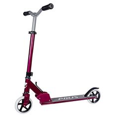 Самокат Novatrack Polis PRO30 JR, 145 мм, розовый