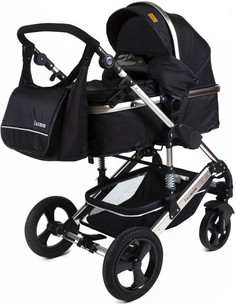 Детская коляска-трансформер 3 в 1 Luxmom 555, черный