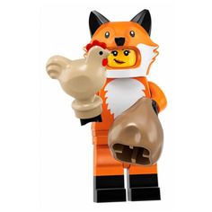 Конструктор LEGO Minifigures Девочка в костюме лисы 71025-14, 1 шт