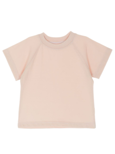 Футболка детская Кузя Тут CozyTot Basic, сахарная вата, 92