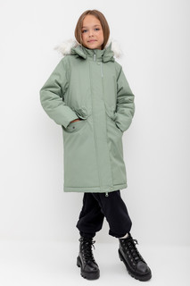 Пальто детское CROCKID 2G LJKT 045.2, полынь, 134