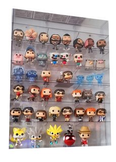 Стеллаж из органического стекла для коллекции кукол Funko Pop Ais Laser