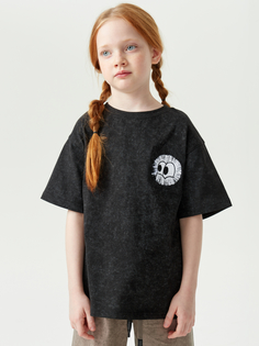 Футболка детская Happy Baby 88211, black (beastie), 116