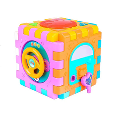 Развивающая игрушка для малышей Huanger Baby Blocks 6 сторон, HE0530