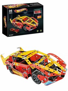 Конструктор металлический Hot Wheel Спортивный автомобиль 8601 No Brand