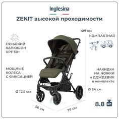Прогулочная коляска Inglesina Zenit Green
