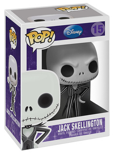 Фигурка POP! Джек Скеллингтон Кошмар перед Рождеством Nightmare Before Christmas №15 Funko