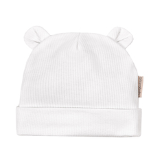 Шапка детская Amarobaby Fashion bear, молочный, 46-48