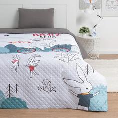 Покрывало детское Этель 1,5 сп Brave bear, 145х210 см, микрофибра No Brand