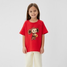 Футболка детская KAFTAN, красный, 86