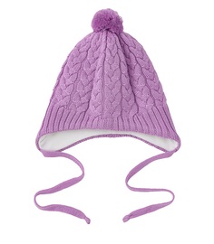 Шапка с завязками Oldos Паула, розовый, сиреневый, 50-52