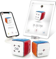 Комплект умных развивающих кубиков Particula LTD рубик 2х2 и 3х3 головоломки GoCube