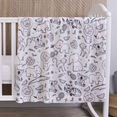 Плед для новорожденных Baby Nice 100х118 см Джунгли GF25100447