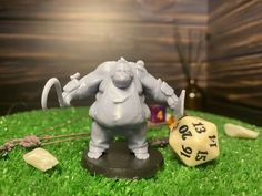 Миниатюра для ДнД Пудж, 1 шт, подставка 40 мм, DnD, DOTA, Warhammer No Brand