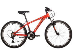 Подростковый велосипед Novatrack Extreme V-brake 24, год 2024, Коричневый, ростовка 11