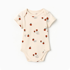 Боди детское Крошка Я Oranges, молочный, 80