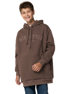 Худи детское NIKASTYLE 4т14124, коричневый, 164