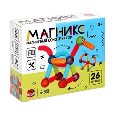 Магнитный конструктор «Магникс», 26 деталей Unicon