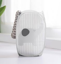 Складная корзина для хранения игрушек Shantou Chenghai Слоник 30х30х50 см 072548