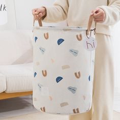 Корзина для игрушек и одежды Shantou 36х36х48 см 008-301