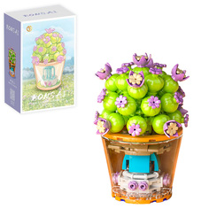 Конструктор Цветы в горшке: Конофитум Bonsai 170 деталей Mange