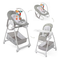 Стульчик для кормления Agex Seatn Sleep, Серый