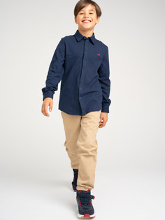 Сорочка трикотажная для мальчиков PlayToday (regular fit), тёмно-синий, 134