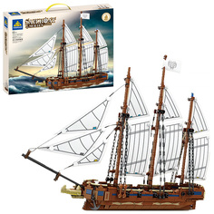 Конструктор KAZI KY87027 Парусный корабль, Sailboat, 637 деталей