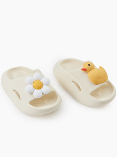 Шлепанцы детские Happy Baby 86524, бежевый, 29