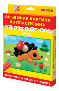 Набор для лепки из пластилина ЛУЧ Ежик
