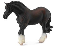 Фигурка Collecta, Тяжеловоз Шайр, кобыла черная