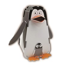 Набор для творчества создние 3D фигурки "Пингвин" No Brand