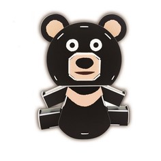 Набор для творчества создние 3D фигурки "Медведь" No Brand