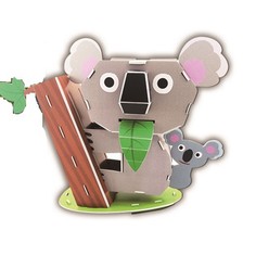 Набор для творчества создние 3D фигурки "Коала" No Brand