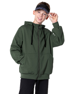 Толстовка детская NIKASTYLE 4т15224, хаки, 146