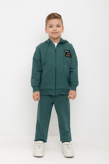 Брюки детские CROCKID TR 345-1, зеленый, 146
