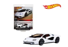 Машина Hot Wheels Premium 1/43 Lambo Countach white