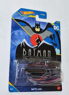 Машинка Hot Wheels базовой коллекции BATMAN BATPLANE HDG89/HLK62