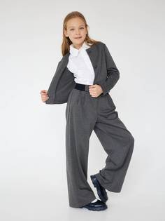 Брюки детские Batik 057 ш24, серый меланж, 128 Батик