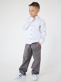 Рубашка детская Batik 023 ш24, белый, 140 Батик