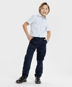 Брюки детские Button Blue 224BBBS63031000, синий 122