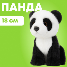 Мягкая игрушка реалистичная MAXITOYS панда MT-TS112302-18