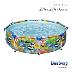 Каркасный бассейн Bestway Steel pro 5612f bw 274х274х66 см